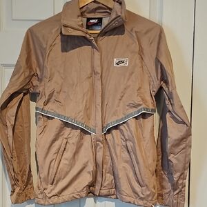 Vintage Nike Gore-Tex Windbreaker Jacket – Taupe Brown, Size L
